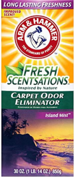 ARM & HAMMER Fresh Scentsations 'Island Mist' Carpet Odor Eliminator 850 gr
